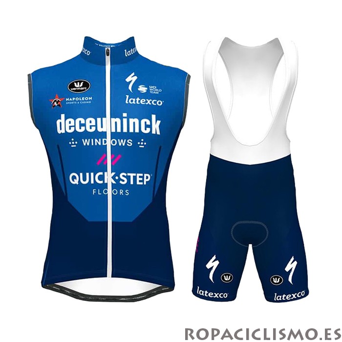 2021 Chalecos Cortavientos Deceuninck Quick Step Azul